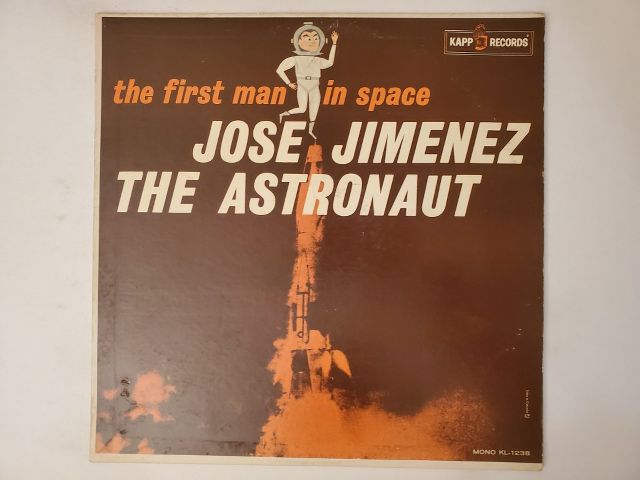 Bill Dana The First Man in Space vinyl record