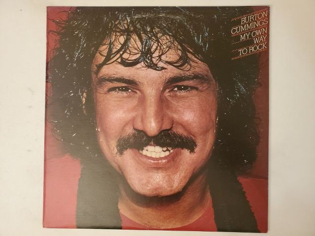 Burton Cummings My Own Way to Rock vinyl record