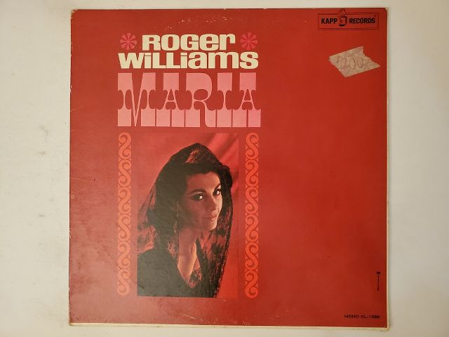 Roger Williams Maria vinyl record