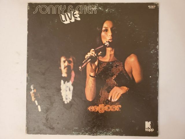 Sonny & Cher Live vinyl record