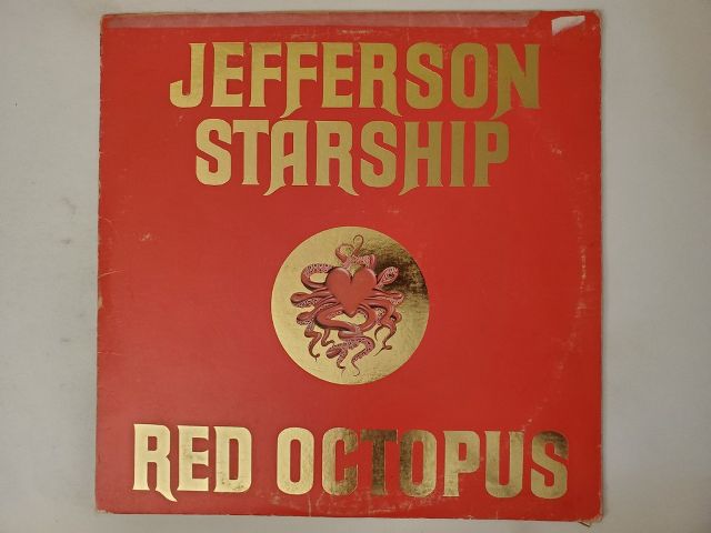 Jefferson Starship Red Octopus vinyl record