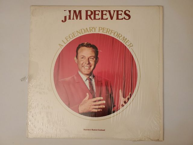 Jim Reeves A Legendary Performer vinyl record