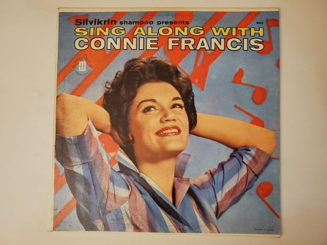 Connie Francis Sing Along with Connie Francis vinyl record