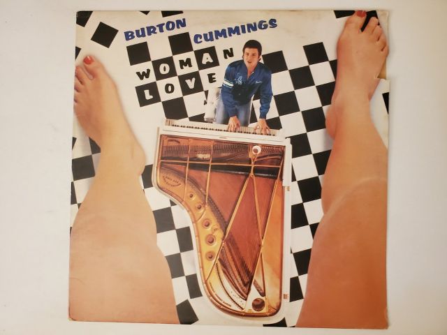 Burton Cummings Woman Love vinyl record