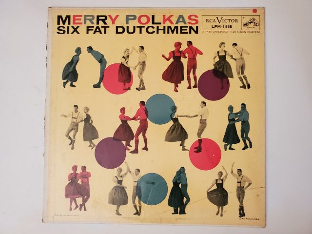 Six Fat Dutchmen Merry Polkas vinyl record