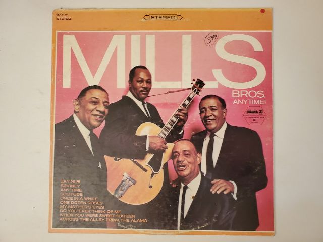 Mills Brothers Anytime! vinyl record