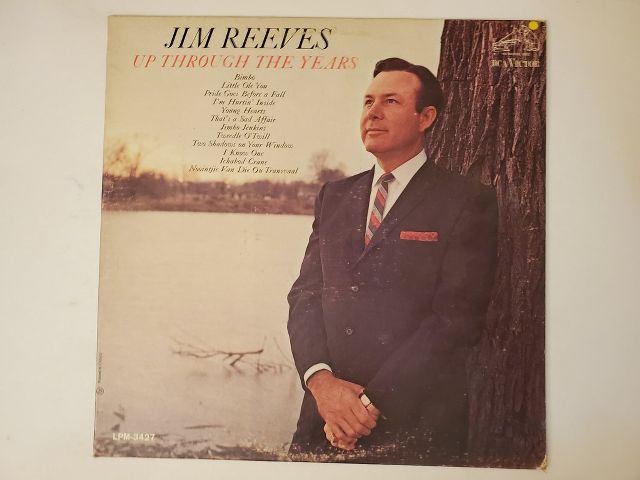 Jim Reeves Up Through the Years vinyl record