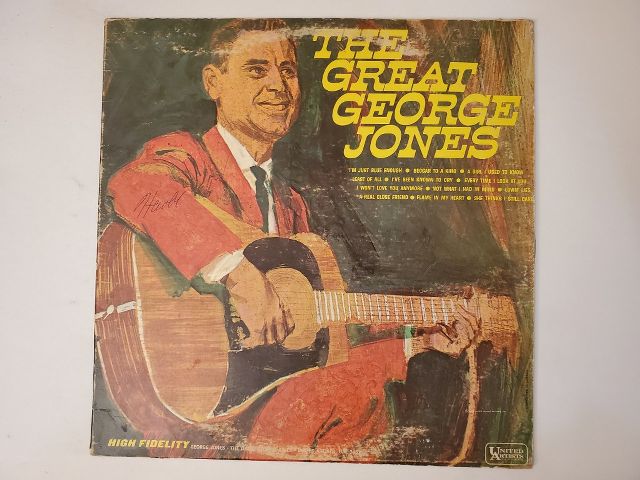 George Jones The Great George Jones vinyl record