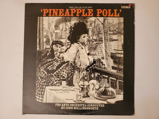 Pro Arte Orchestra conducted by John Hollingsworth Pineapple Poll vinyl record