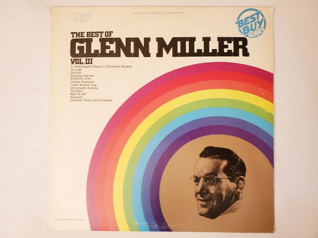 Glenn Miller The Best of Glenn Miller Vol. III vinyl record