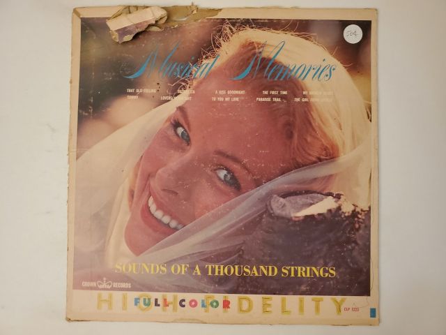 Unknown Musical Memories: Sounds of a Thousand Strings vinyl record