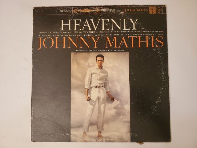 Johnny Mathis Heavenly vinyl record