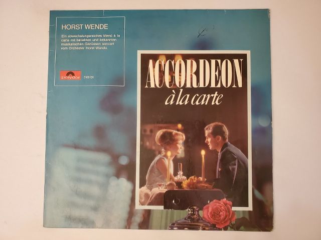 Horst Wende Accordeon ? la carte vinyl record