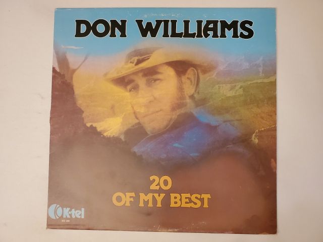 Don Williams 20 of My Best vinyl record