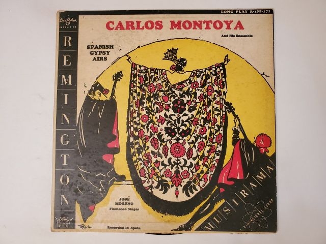 Carlos Montoya Spanish Gypsy Airs vinyl record