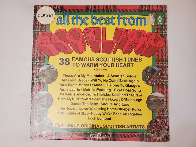 Various Artists All the Best from Scotland vinyl record