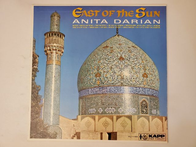 Anita Darian East of the Sun vinyl record