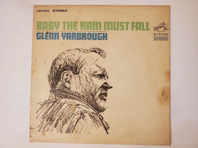 Glenn Yarbrough Baby the Rain Must Fall vinyl record
