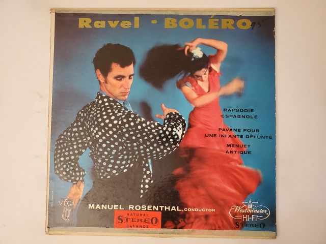 Manuel Rosenthal Ravel - Bol?ro vinyl record