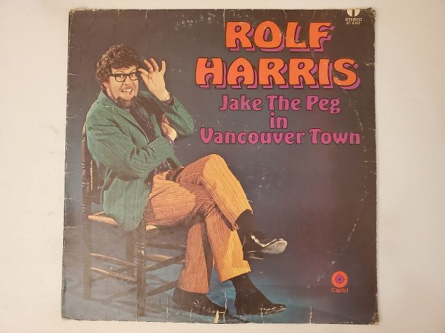 Rolf Harris Jake The Peg in Vancouver Town vinyl record