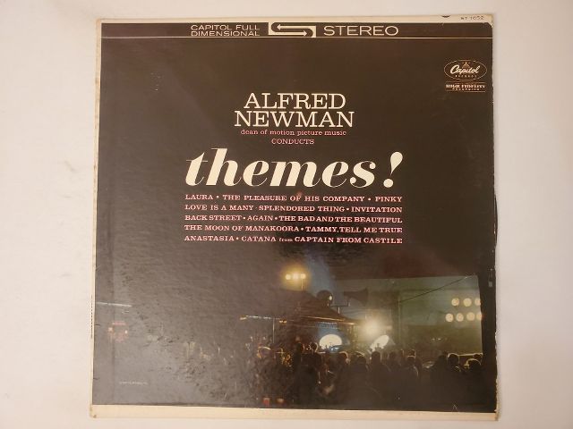 Alfred Newman Themes! vinyl record