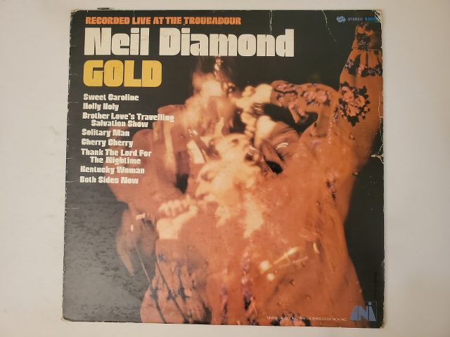Neil Diamond Gold vinyl record