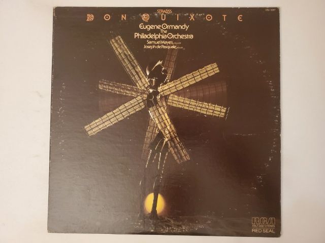 Eugene Ormandy & The Philadelphia Orchestra Strauss: Don Quixote vinyl record