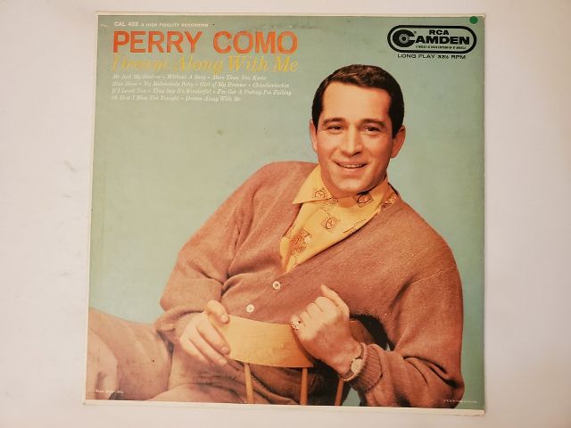 Perry Como Dream Along With Me vinyl record