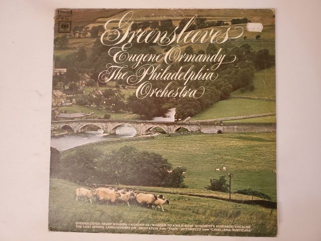 Eugene Ormandy & The Philadelphia Orchestra Greensleeves vinyl record