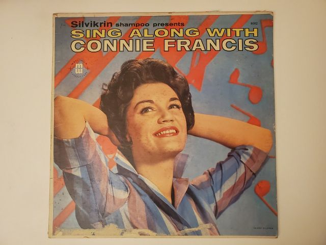 Connie Francis Sing Along with Connie Francis vinyl record