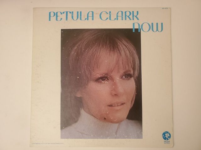 Petula Clark Now vinyl record