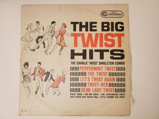 The Charlie "Hoss" Singleton Combo The Big Twist Hits vinyl record