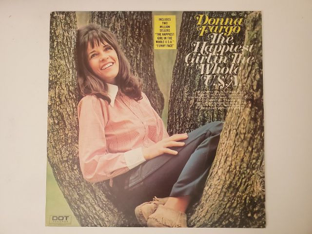 Donna Fargo The Happiest Girl in the Whole U.S.A. vinyl record