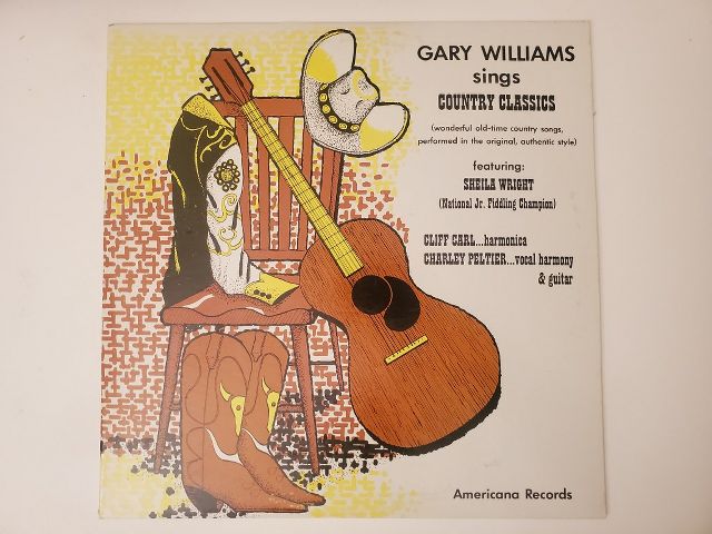 Gary Williams Sings Country Classics vinyl record