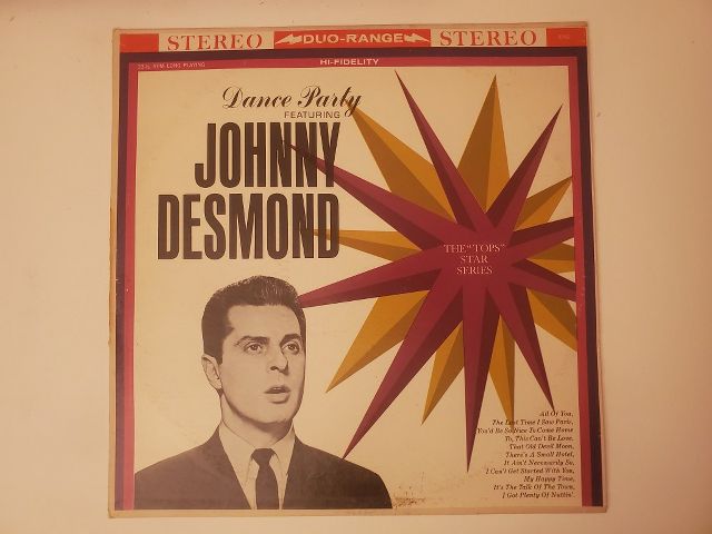 Johnny Desmond Dance Party vinyl record