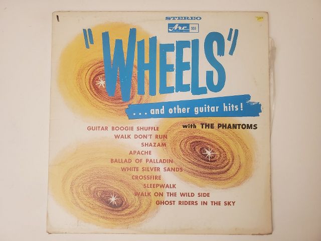 The Phantoms Wheels ... And Other Guitar Hits! vinyl record