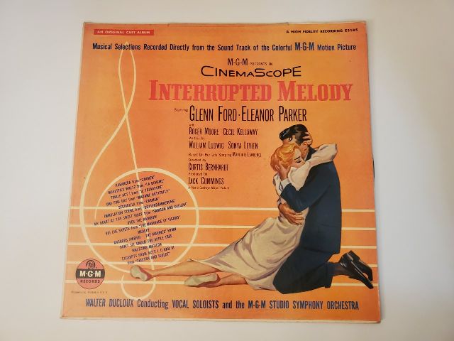 Walter Ducloux conducting Vocal Soloists and the M-G-M Studio Symphony Orchestra Interrupted Melody vinyl record