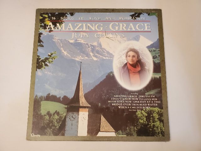Judy Collins Amazing Grace: 16 Songs of Love and Inspiration vinyl record