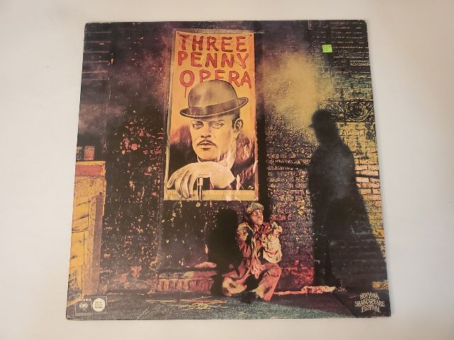 New York Shakespeare Festival Three Penny Opera vinyl record