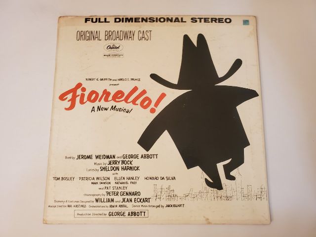 Original Broadway Cast Fiorello! vinyl record