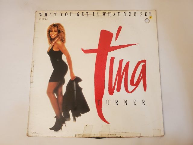 Tina Turner What You Get Is What You See vinyl record