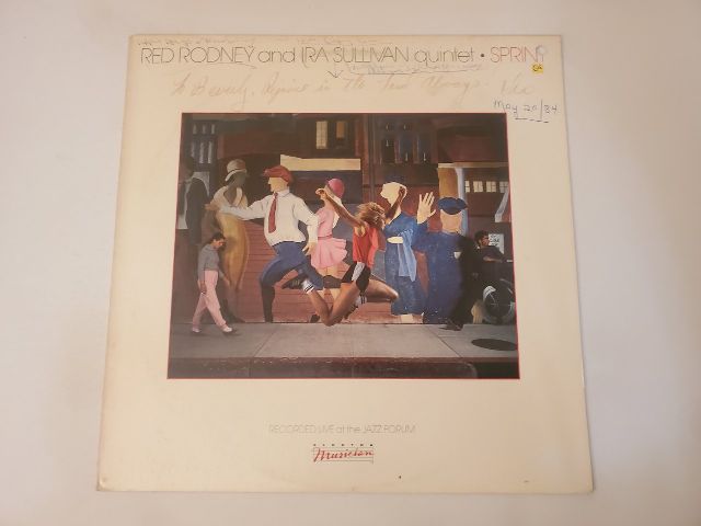 Red Rodney and Ira Sullivan Quintet Sprint vinyl record