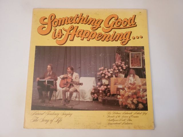 Natural Tendency Something Good Is Happening... vinyl record
