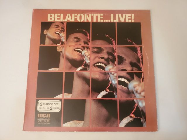 Harry Belafonte Belafonte...Live! vinyl record