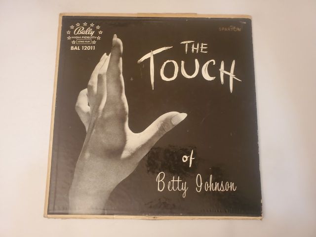 Betty Johnson The Touch vinyl record