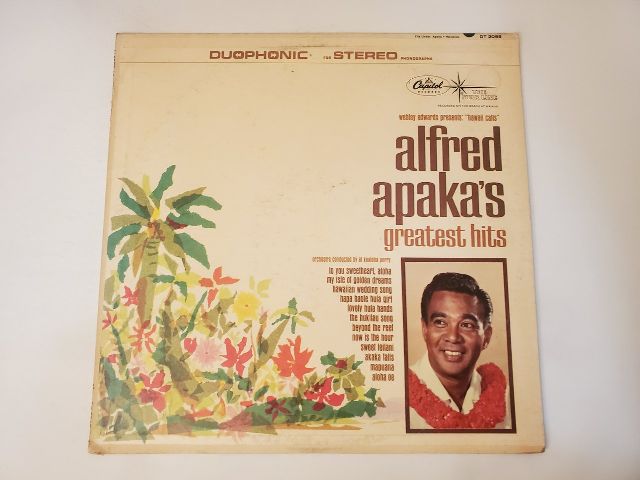 Alfred Apaka Greatest Hits vinyl record