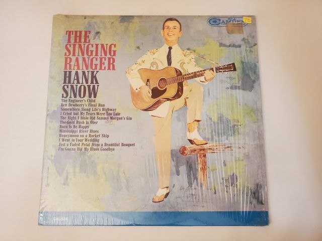 Hank Snow The Singing Ranger vinyl record
