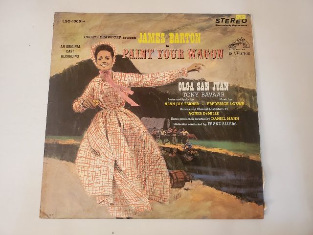 Original Cast Recording Paint Your Wagon vinyl record