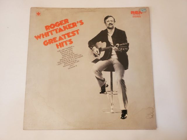 Roger Whittaker Roger Whittaker's Greatest Hits vinyl record