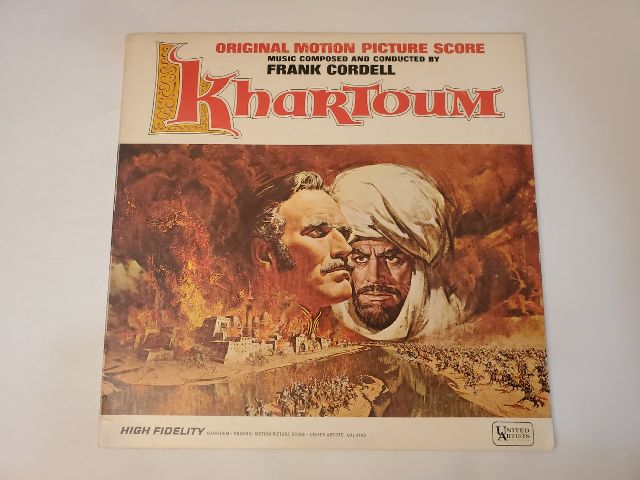 Frank Cordell Khartoum (Original Motion Picture Score) vinyl record